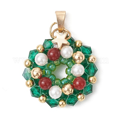 Стеклянные подвески PALLOY-MZ00832-1