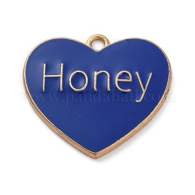 Подвески из эмали и сплава ENAM-M009-02A-04G-1