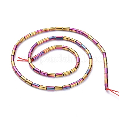 Стеклянные бусины с гальваническим покрытием  EGLA-K014-B-FP06-1