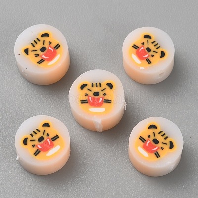 Бусины из полимерной глины  CLAY-CJC0005-09F-1