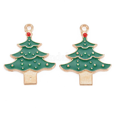 Подвески из эмали и сплава ENAM-S115-005-01-RS-1