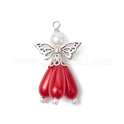 Абс пластмассовые жемчужные подвески PALLOY-JF03665-1