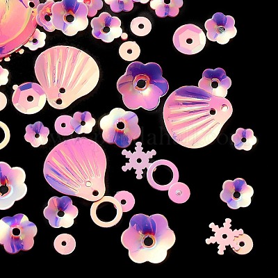 Радужные бусины PVC-C001-01B-1