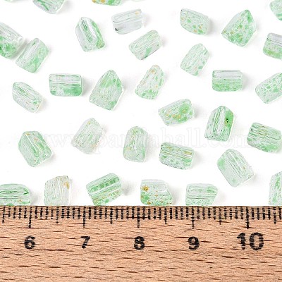 Прозрачные стеклянные бусины SEED-L011-10A-15-1