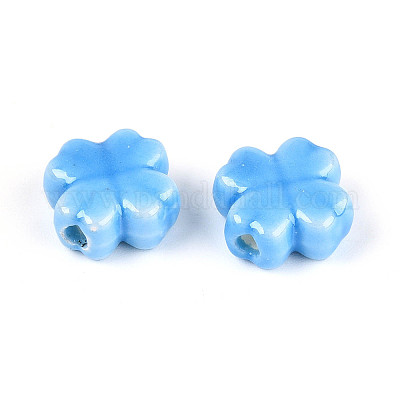 Фарфоровые бусины ручной работы PORC-Z001-01B-01-1