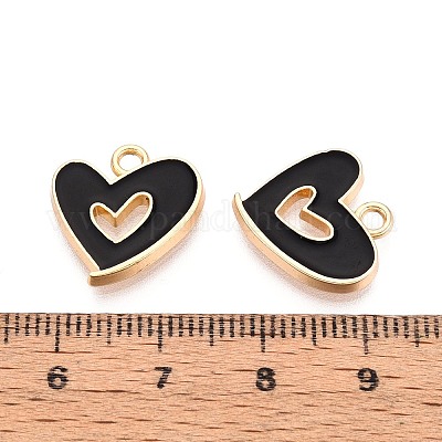 Подвески из эмали и сплава PALLOY-T092-27G-01-1