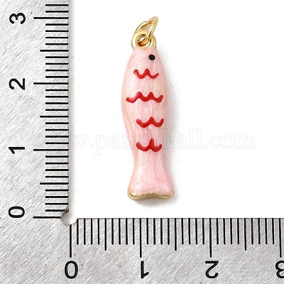 Латунь эмаль подвески KK-H092-08G-1