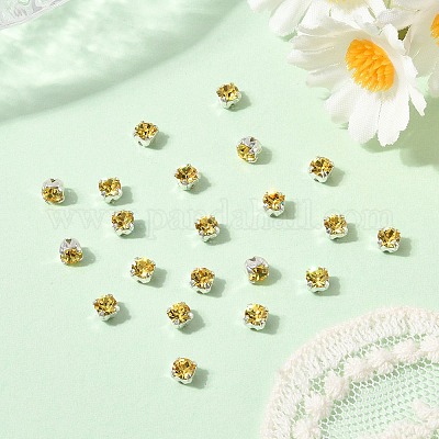 Preciosa® maxima crystal в пришивной чашке X-PRC-SS12-10020-S-1