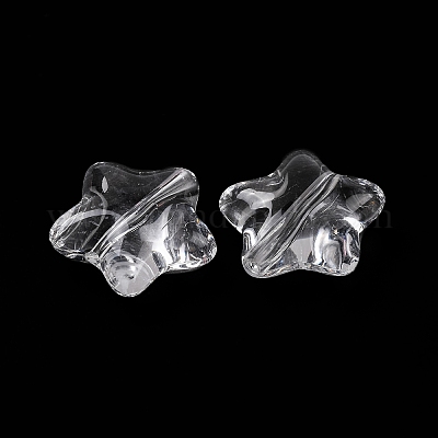 Прозрачные акриловые бусины OACR-M011-03-1