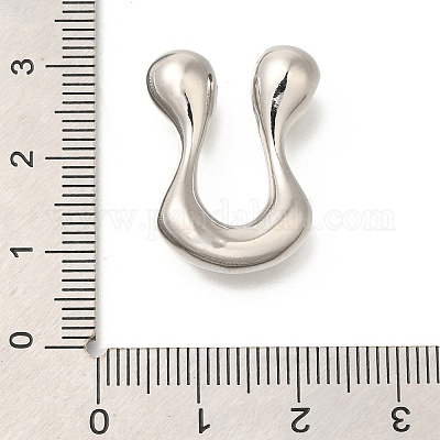 Стойки обшивки латунные бусины KK-S051-01P-U-1