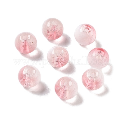 Ручной прозрачные бусины бусины LAMP-K040-02A-1