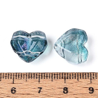 Прозрачные стеклянные бусины GLAA-T028-03E-1