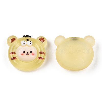 Непрозрачные кабошоны из смолы CRES-O006-02A-1