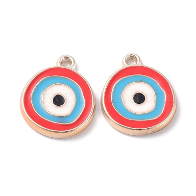 Ccb пластиковые эмалевые подвески CCB-F024-02KCG-1