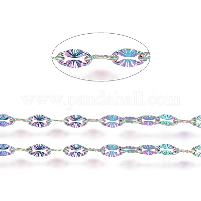 Ионное покрытие (ip) 304 нержавеющая сталь текстурированные тисненые цепи CHS-D004-02-1