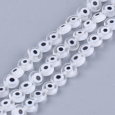 Ручной сглаза бусины бисер нитей X1-LAMP-S191-02A-10-1