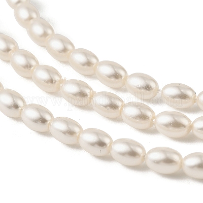 Гальванические оболочки жемчужные бусы пряди BSHE-Z009-10C-1