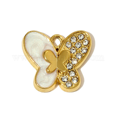 Подвески из нержавеющей стали 304 с эмалью STAS-OY005-38G-1