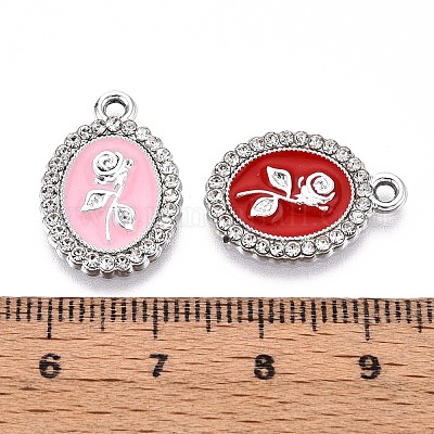 Подвески из эмали и сплава ENAM-T020-112P-1