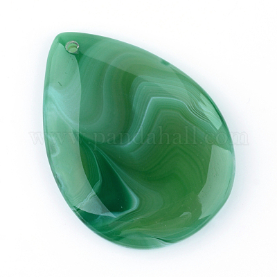 Натуральные полосатые агатовые / полосатые агатовые подвески G-S208-03-1