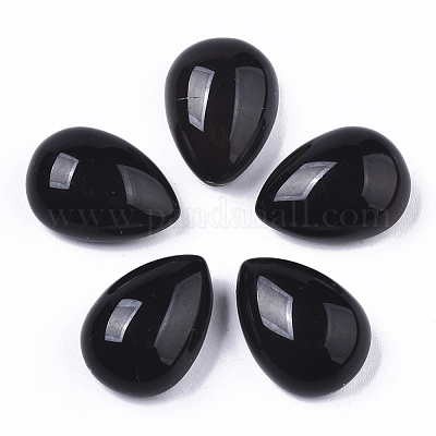 Полупрозрачные стеклянные кабошоны GLAA-T023-01B-1