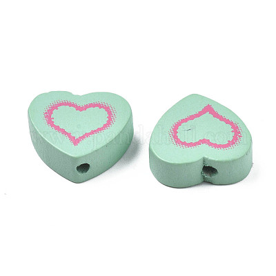 Бусины из клена&nbsp;WOOD-Q030-87F-1