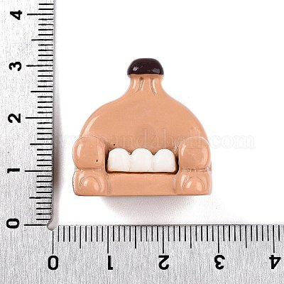 Непрозрачная смола декодирует кабошоны RESI-N039-127E-1