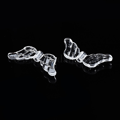 Прозрачные акриловые бусины TACR-R1-1