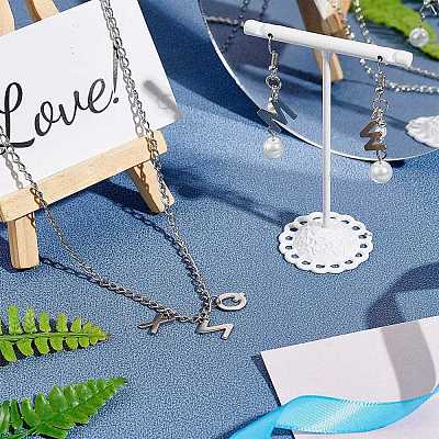 Подвески-буквы из нержавеющей стали 304 STAS-O073-01-1