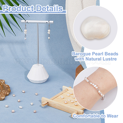 1 нить бусин из натурального культивированного пресноводного жемчуга PEAR-HS0001-16-1