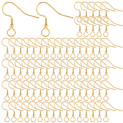 100 шт. крючки для сережек из нержавеющей стали 304 STAS-SC0010-42G-1