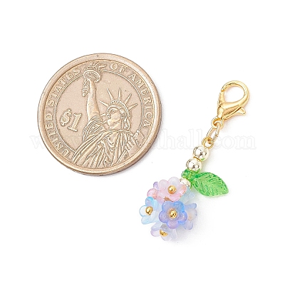 Акриловые подвесные украшения HJEW-JM03449-1