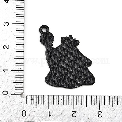 Подвески из сплава хэллоуина с эмалью ENAM-P259-01L-EB-1