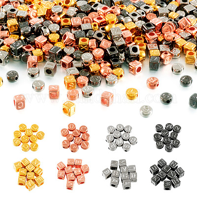 800шт 8 стиля пластиковые бусины ccb CCB-TA0001-05-1