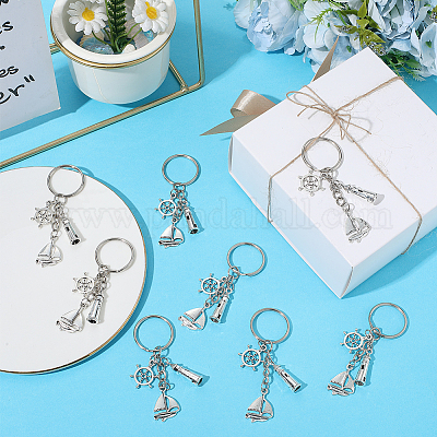 20шт брелок из сплава KEYC-SC00006-1