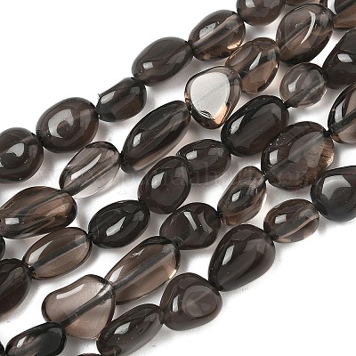 Природные обсидиана бисер нитей G-P497-01A-15-1