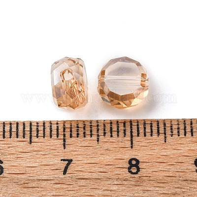 Гальванические стеклянные бусины EGLA-U003-01A-1