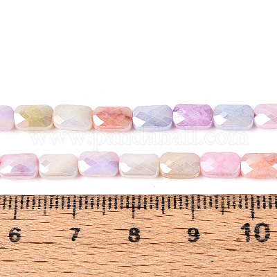 Антикоррозийные гальванические стеклянные бусины GLAA-T025-29F-1