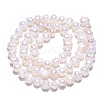 Нити из натурального культивированного пресноводного жемчуга PEAR-N013-05K-1