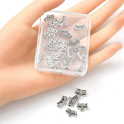 25 шт. 5 стильные тибетские поручни из сплава FIND-YW0003-13-1