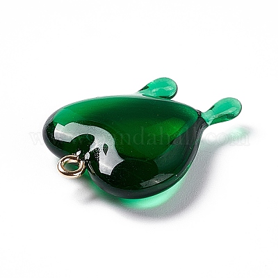 Прозрачные смоляные подвески RESI-F028-01D-1