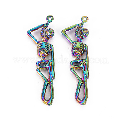 Подвески из сплава цвета радуги PALLOY-S180-275-NR-1