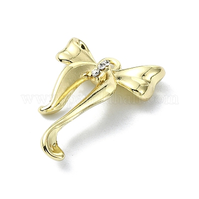 Подвески из сплава со стразами&nbsp;FIND-M014-06G-1