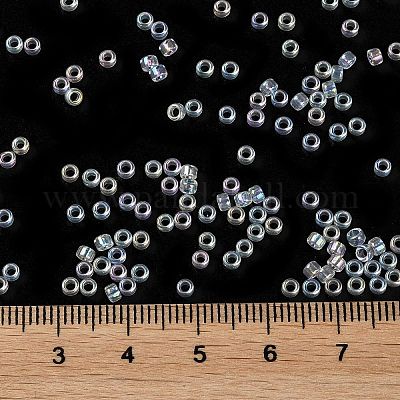 Прозрачные цвета ab стеклянный бисер SEED-S042-14A-01-1