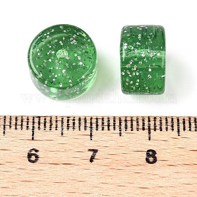 Непрозрачная акриловая разделительные бусинки OACR-ZX006-15I-1