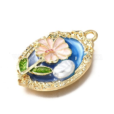 Подвески из эмали и сплава ENAM-K076-13A-01-1