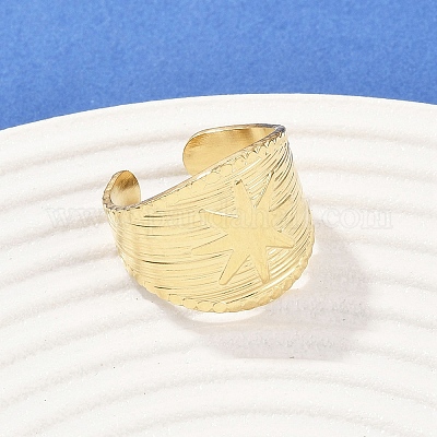 Кольца-манжеты из нержавеющей стали 304 RJEW-D332-012B-G-1