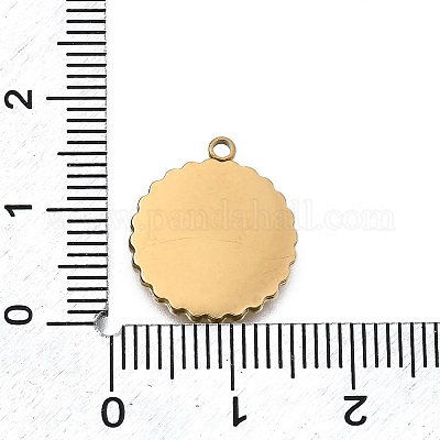 Оправы для подвесок из нержавеющей стали 304 в виде кабошонов STAS-H233-22G-1