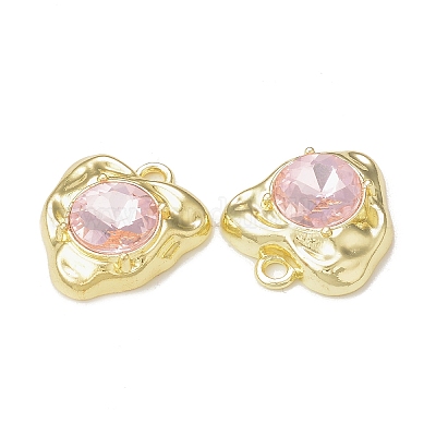 Стеклянные подвески из сплава с покрытием стойки PALLOY-P291-03G-06-1