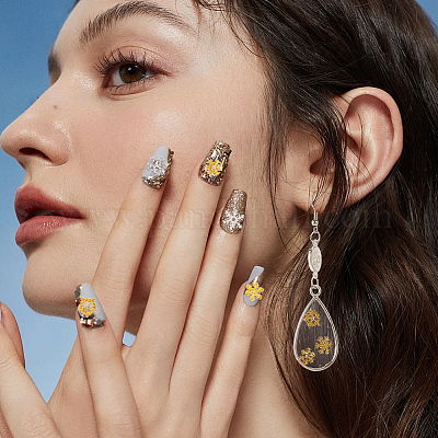 96 шт. 7 стиля кабошонов из сплава с рождественской тематикой MRMJ-OC0002-34-1